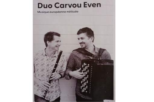 affiche duo CARVOU EVEN page